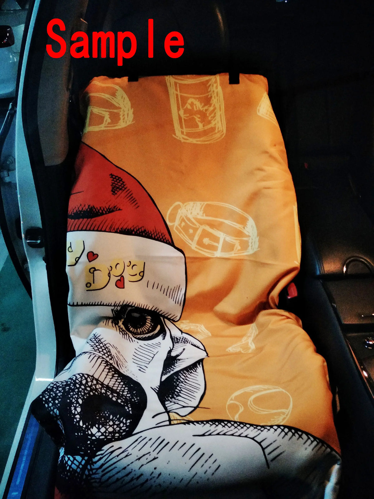 GCKG Family Rules Educational Pet Car Seat Cover Dog Car Seat Mat Hammock Cargo Mat Trunk Mat For Cars Trucks and SUV 54x60 inches