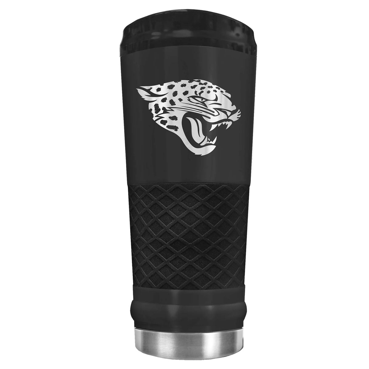 Black Jacksonville Jaguars 24oz Stealth Matte Tumbler
