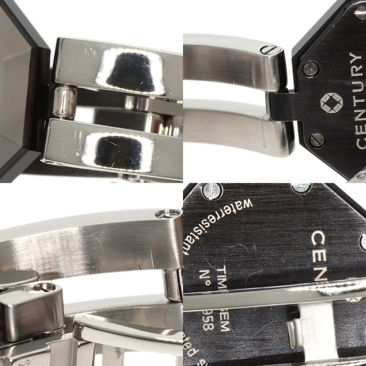 Pre-Owned Century Time Gem Watch Stainless Steel/SS Ladies CENTURY (Good)