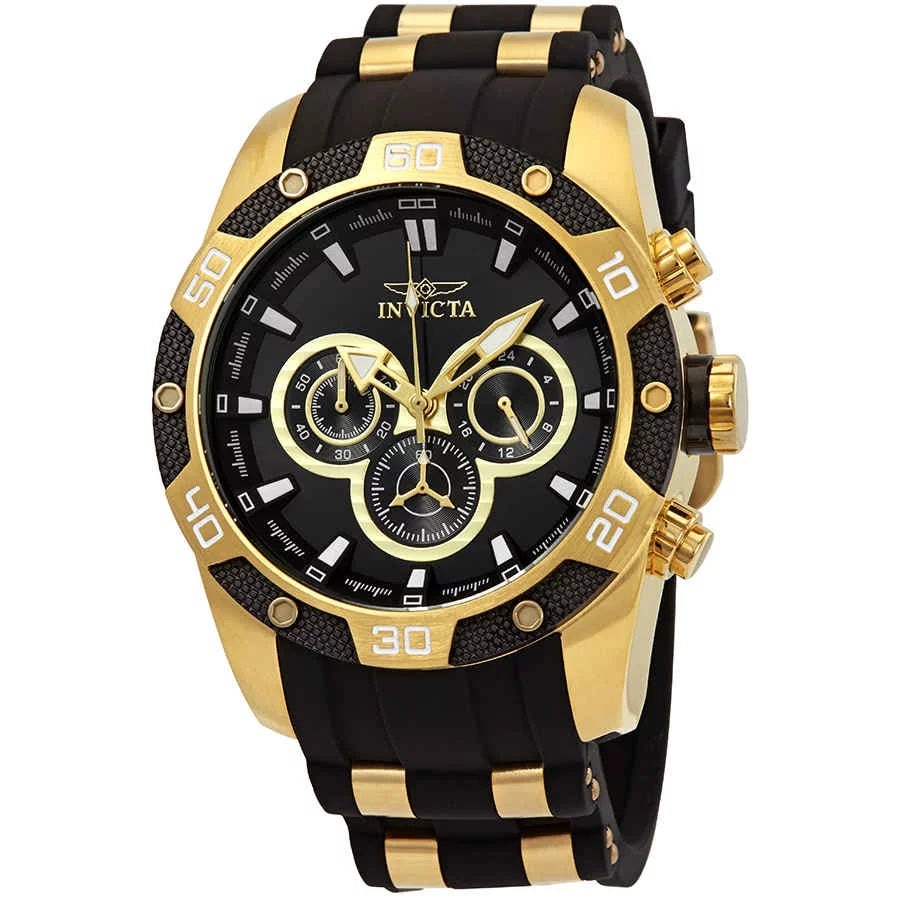 Invicta Speedway Chronograph Black Dial Men's Watch 25835