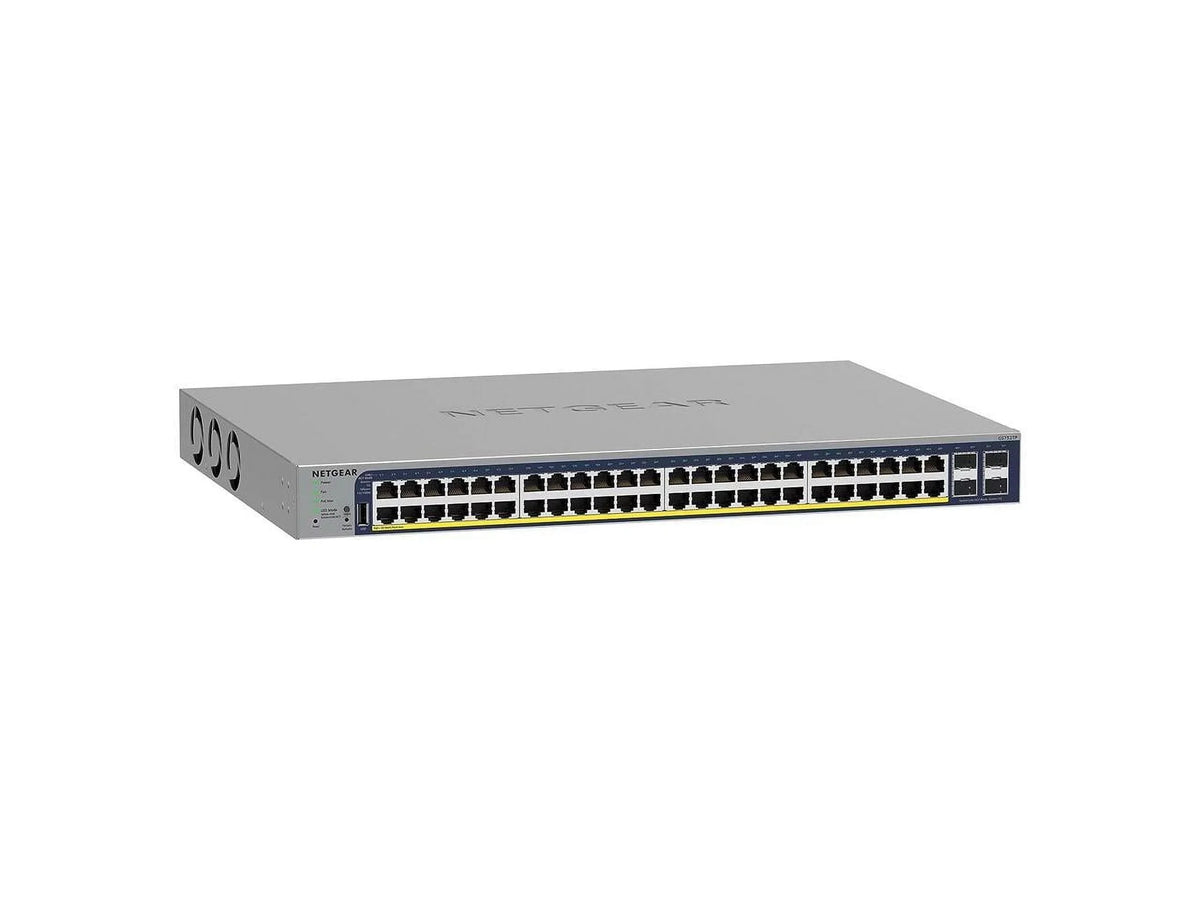 NETGEAR 52-Port PoE Gigabit Managed Ethernet Smart Switch GS752TP