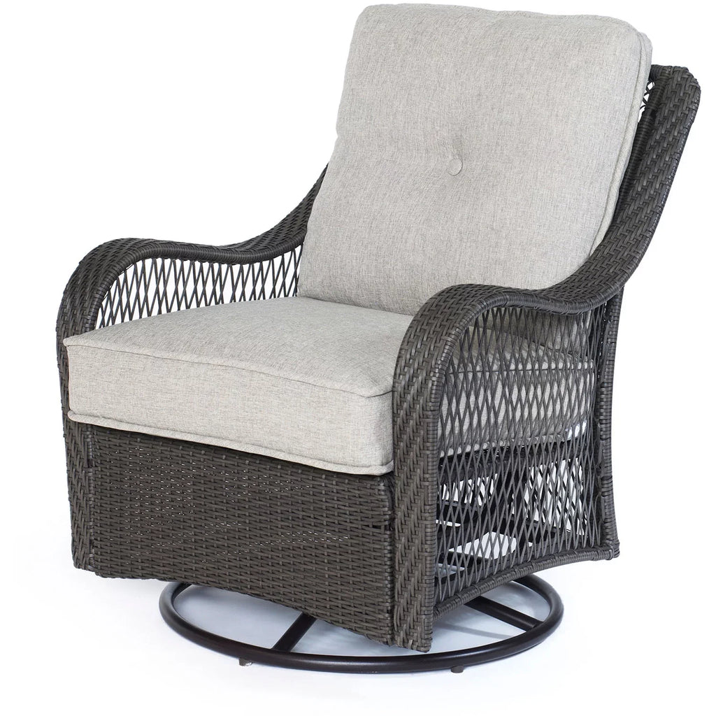 Cambridge Merritt 3-Piece Patio Chat Set in Gray