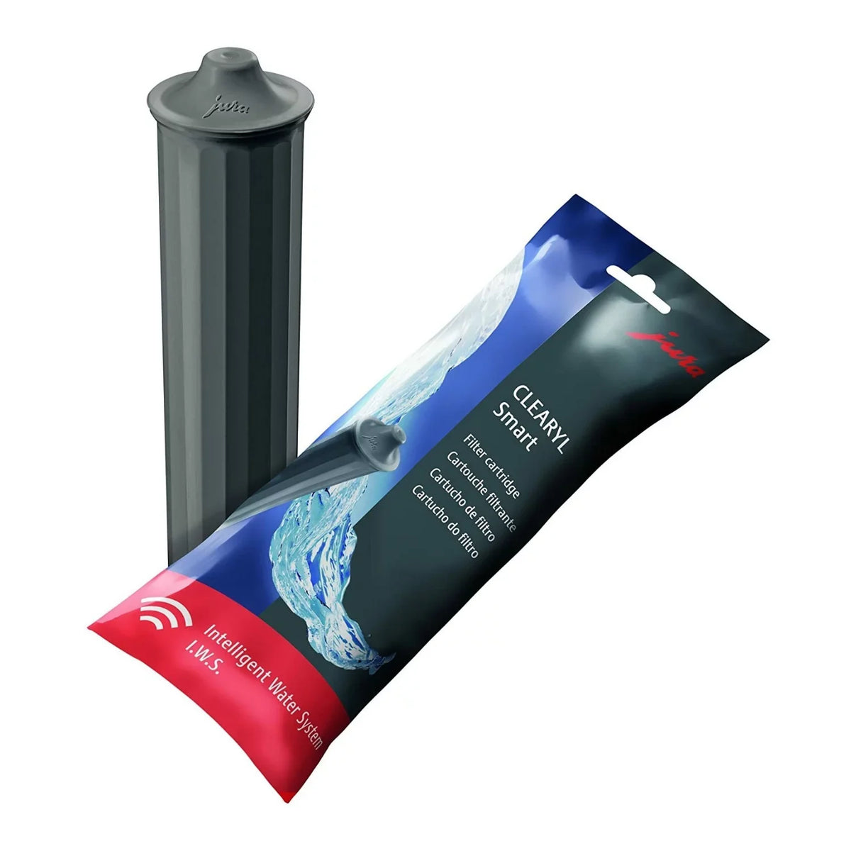 Jura CLEARYL Smart Filter Cartridge (Gray, 4-Pack)