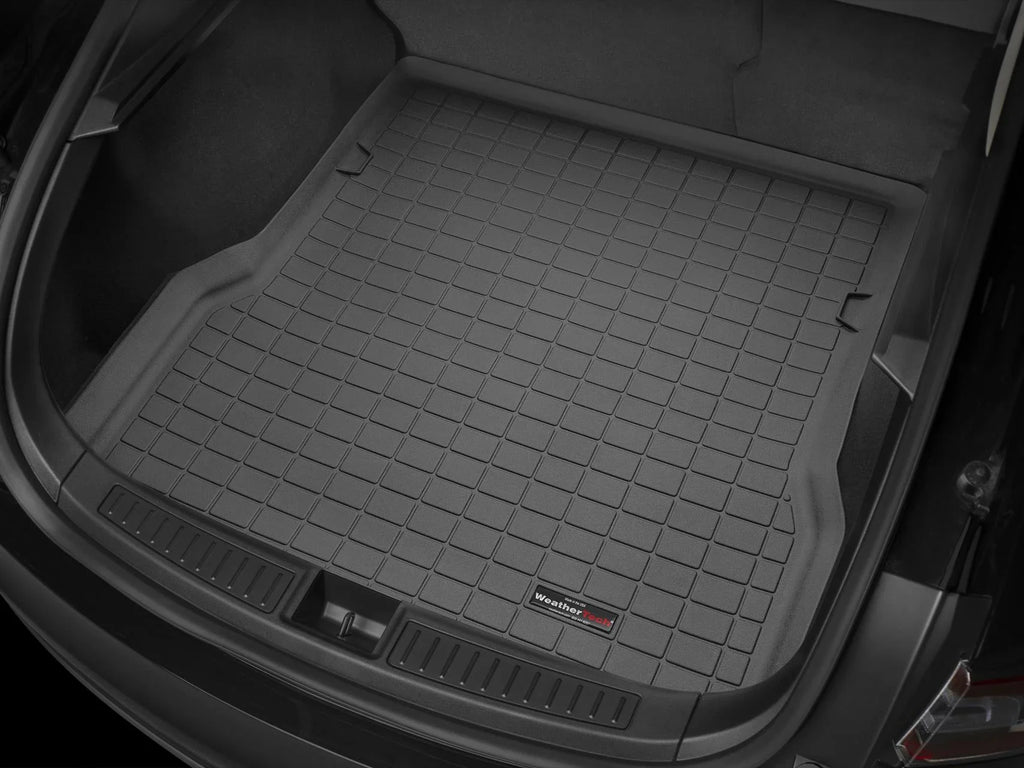WeatherTech Cargo Trunk Liner with Bumper Protector compatible with Escape, Mariner, Tribute - Behind 2nd Row Seating With Bumper Protector, Grey