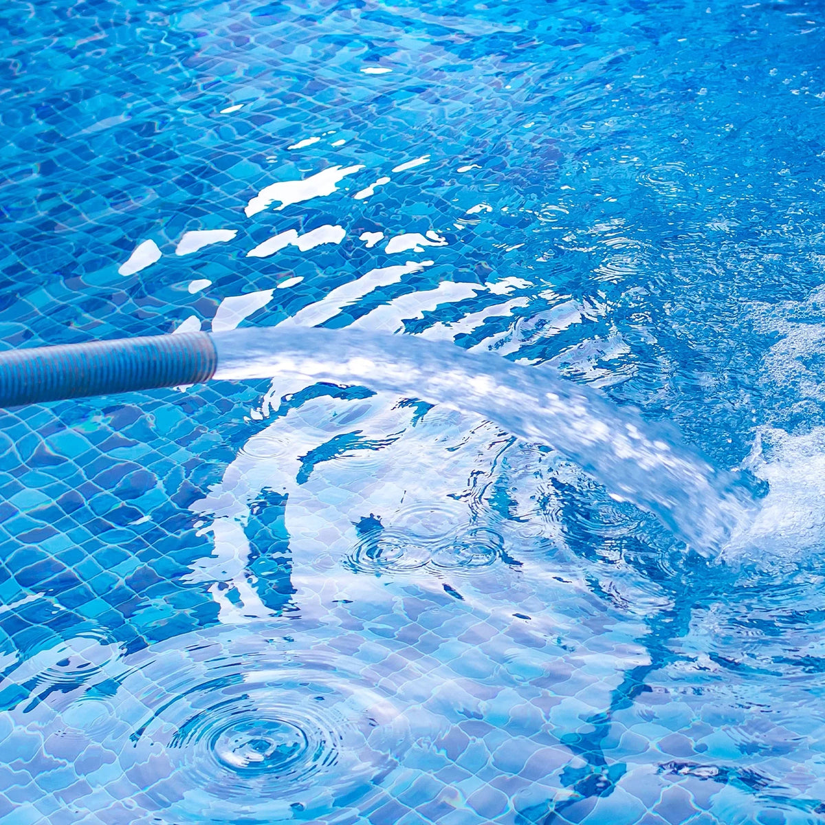 Lightweight Backwash Hose Lay FLatitude Reinforced Discharge PVC Hose 40mm ID 33ft for Swimming Pool