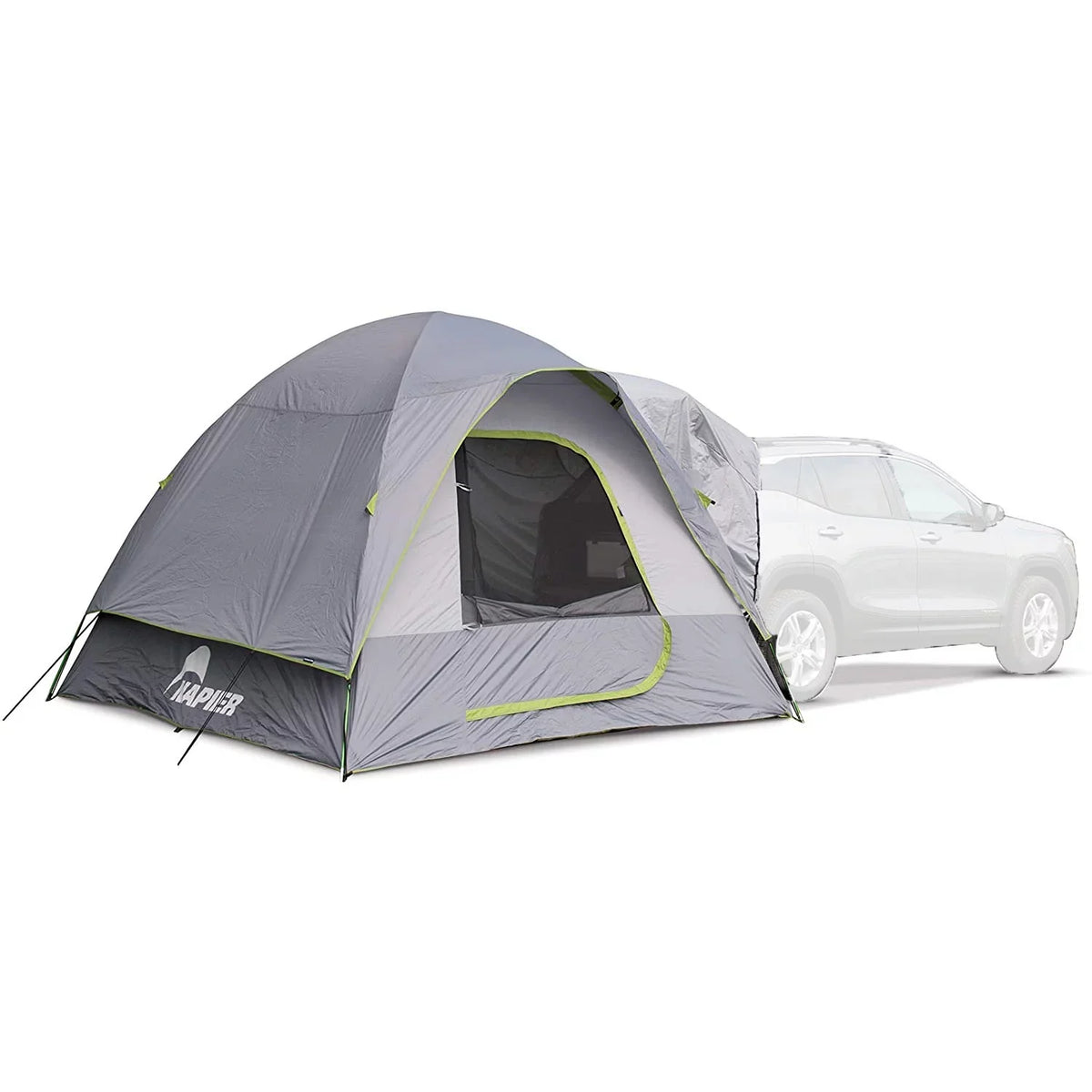 Napier Backroadz 10' x 10' Universal SUV/Van Cargo 5 Person Camping Tent, Gray