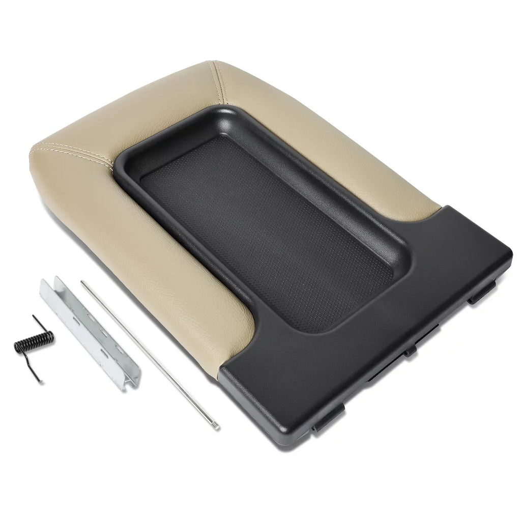 For 2001 to 2007 Silverado Sierra Escalade Pickup Truck Beige Armrest Center Console Lid Repair Kit Assembly 02 03 04 05 06