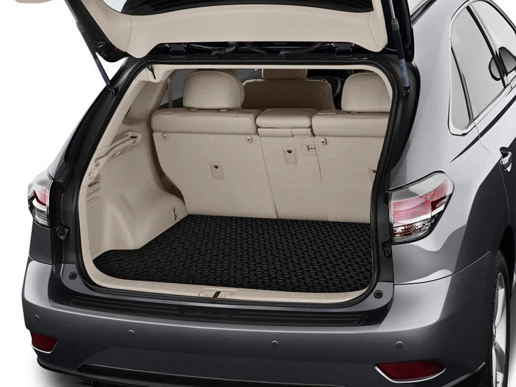 ToughPRO - Trunk Mat Compatible with BMW X3 - All Weather Heavy Duty (Made in USA) - Black Rubber - 2016