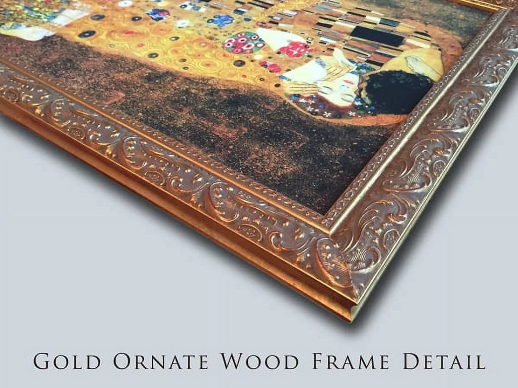 The Sestroretsk Bor 24x18 Gold Ornate Wood Framed Canvas Art by Ivan Shishkin