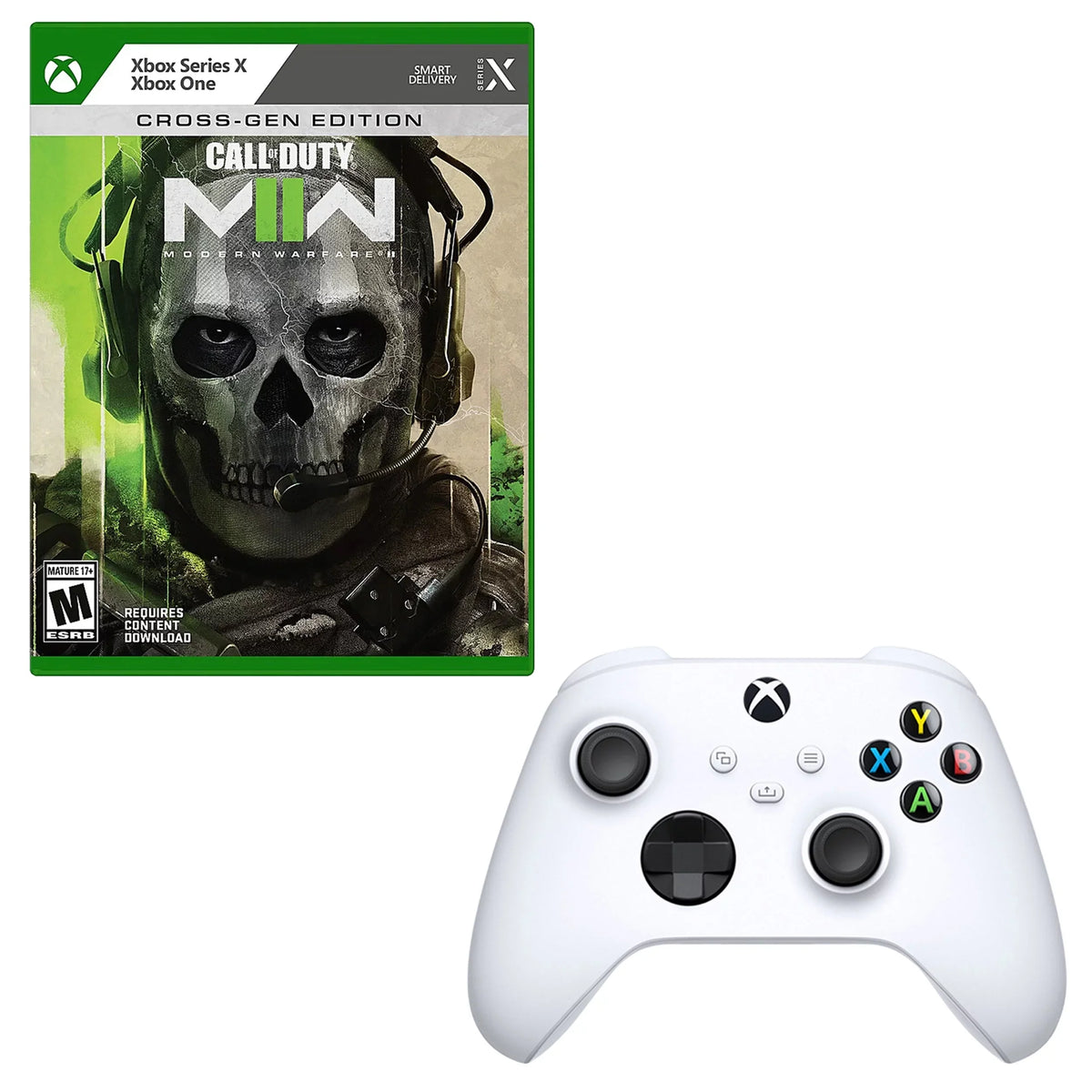 Series X COD Modern Warfare II and Controller
