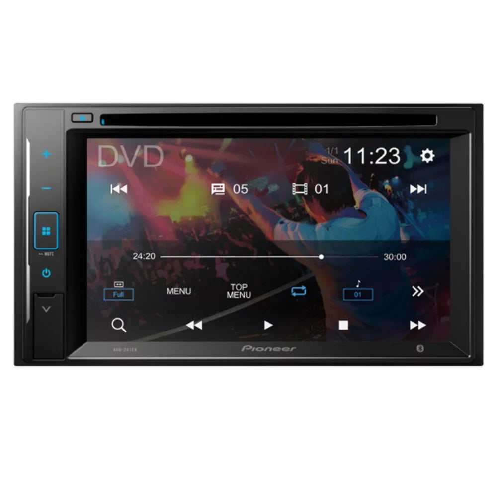 KIT2620 Bundle with Pioneer Multimedia DVD Car Stereo and InstalLatitudeion Kit - for 2014 Nissan Versa Note W/Base Radio / Bluetooth Touchdisplay, Backup Camera, Double Din Dash Kit