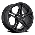 Foose 1PC Aluminum Rim F169 IMPALA 20X9in Gloss Black Finish, F169209031+38