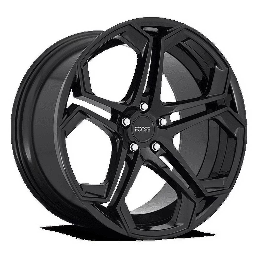 Foose 1PC Aluminum Rim F169 IMPALA 20X9in Gloss Black Finish, F169209031+38