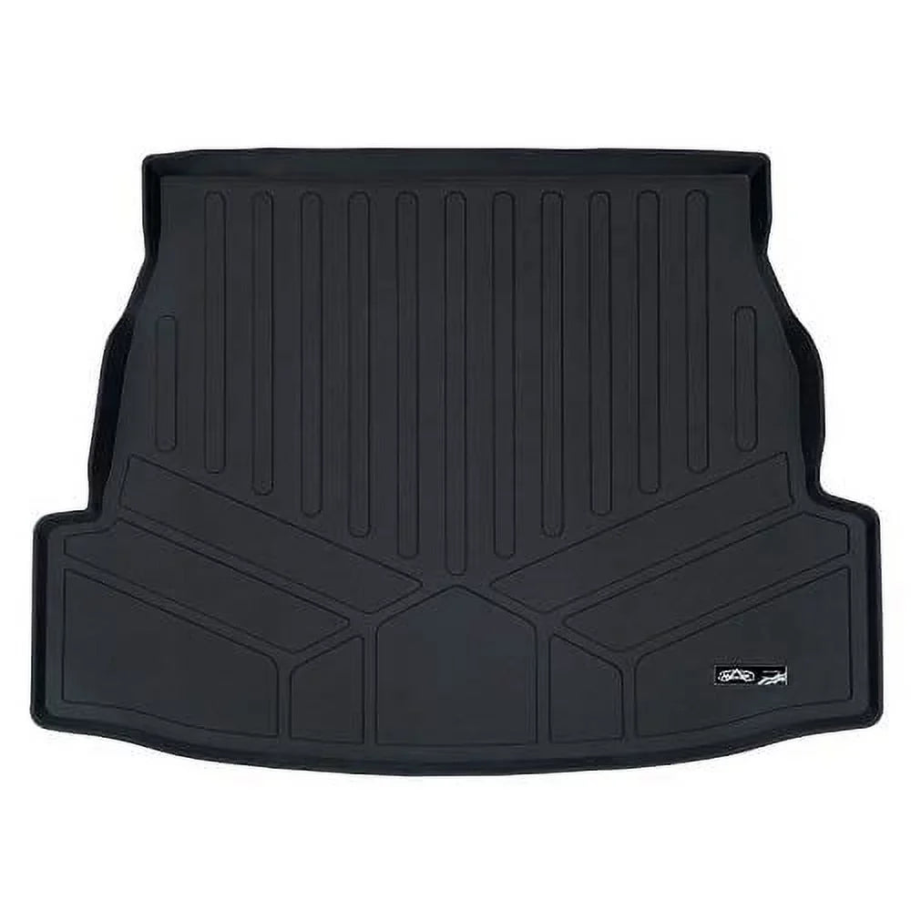 SMARTLINER All Weather Custom Fit Cargo Liner Trunk Floor Mat Black Compatible With 2019-2023 Toyota RAV4 - All Models