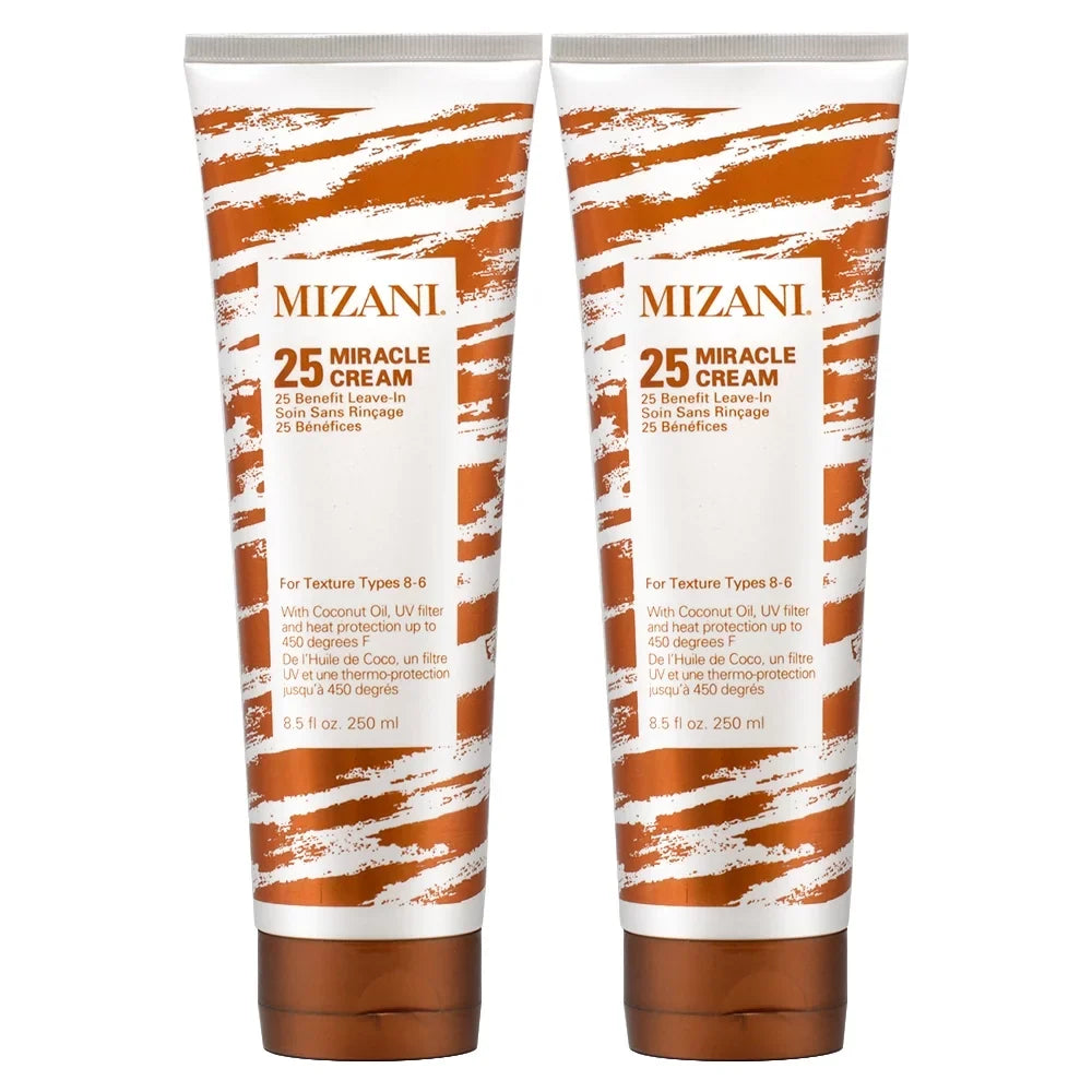 Mizani 25 Miracle Leave in Cream 8.5oz (Pack of 2)